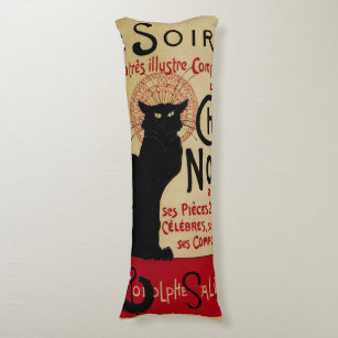 Black Cat Bed Body Pillows Zazzle We print the highest quality cat noir pillows on the internet. black cat bed body pillows zazzle