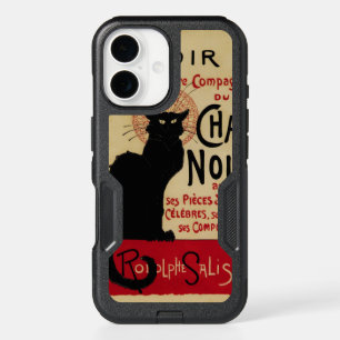 Vintage Art Nouveau, Ce Soir Chat Noir Black Cat iPhone 16 Case