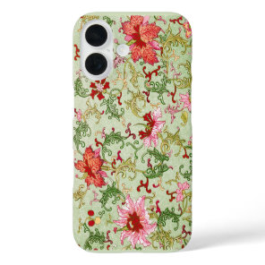 Vintage Art Nouveau Chinese Floral Chinoiserie iPhone 16 Case