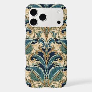 Vintage Art Nouveau Deco Majolica Floral Craftsman iPhone 17 Pro Max Case