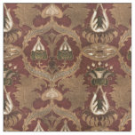 Vintage Art Nouveau Faux Leather Floral pattern Fabric