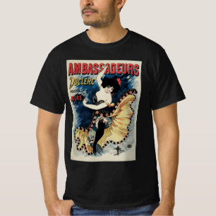 Vintage Art Nouveau Flamenco Dancer, Ambassadeurs T-Shirt