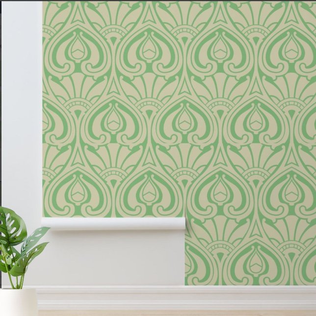 Vintage Art Nouveau Floral Pattern Wallpaper (Creator Uploaded)