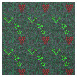 Vintage Art Nouveau Grapevine Pattern Fabric