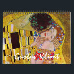 Vintage Art Nouveau, Gustav Klimt Fine Art Calendar<br><div class="desc">Vintage Art Nouveau fine art calendar featuring paintings by Gustav Klimt. Cover - The Kiss (detail) January - Avenue In Schloss Kammer Park February - The Kiss March - Garden Path with Chickens April - Farmergarden with Sunflower May - Malcesine on Lake Garda June - Tree of Life July -...</div>