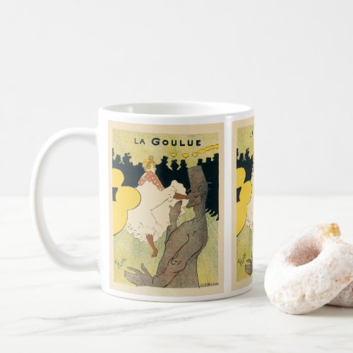 Vintage Art Nouveau La Goulue by Toulouse Lautrec Coffee Mug