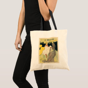 Vintage Art Nouveau, La Goulue by Toulouse Lautrec Tote Bag