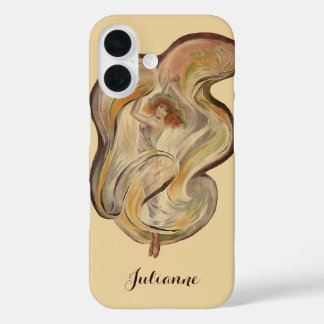 Vintage Art Nouveau, La Loie Fuller Modern Dancer iPhone 16 Case