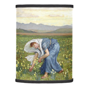 Vintage Art Nouveau La Primavera by Walter Crane Lamp Shade