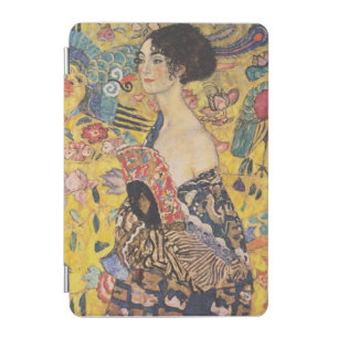 Vintage Art Nouveau Lady with Fan Painting iPad Mini Cover