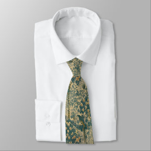 Vintage Art Nouveau Macaw Pattern by Walter Crane Neck Tie