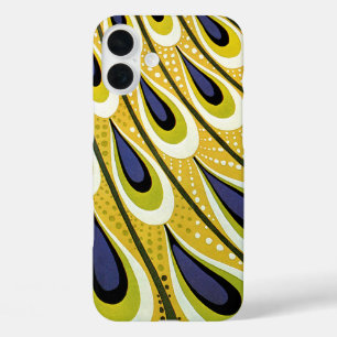 Vintage Art Nouveau, Macmillan's Peacock Feather iPhone 16 Plus Case