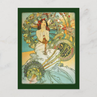 Vintage Art Nouveau Monte Carlo Postcard