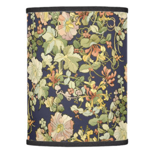 Vintage Art Nouveau Mucha Honeysuckle Pattern Lamp Shade