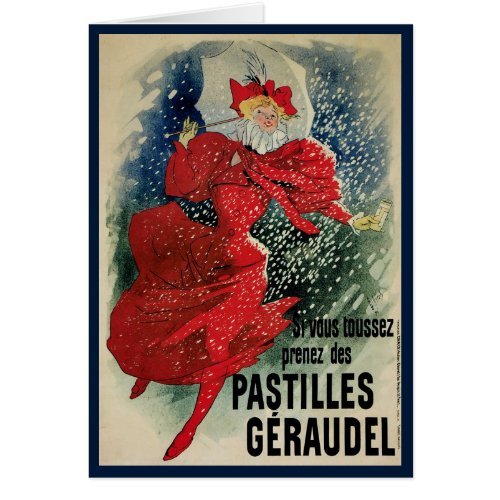 Vintage Art Nouveau Pastilles Geraudel Cough Drops