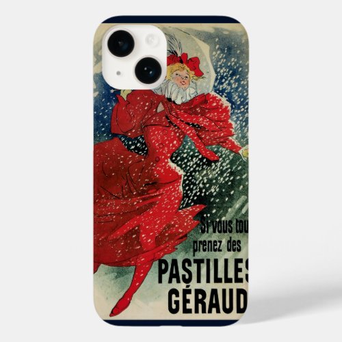 Vintage Art Nouveau Pastilles Geraudel Cough Drops Case_Mate iPhone 14 Case