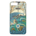 Vintage Art Nouveau Peacock Chandelier Feathers