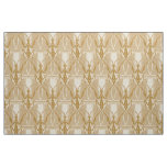 Vintage Art Nouveau Praying Mantis Pattern Fabric