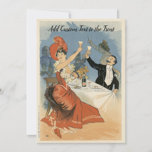 Vintage Art Nouveau, Restaurant Soft Opening Party (Front)