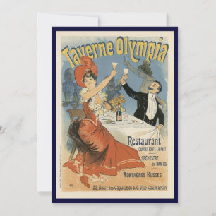 Vintage Art Nouveau, Taverne Olympia Restaurant
