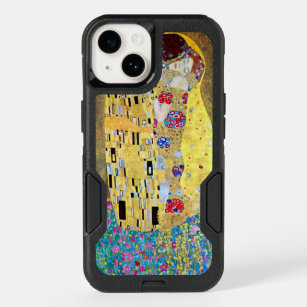 Vintage Art Nouveau, The Kiss by Gustav Klimt OtterBox iPhone 14 Case