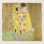 Vintage Art Nouveau The Kiss by Gustav Klimt Scarf<br><div class="desc">This is a digitally enhanced print of the antique 1913 painting by Art Nouveau artist Gustav Klimt titled "The Kiss"</div>