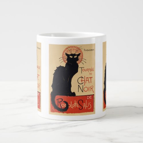 Vintage Art Nouveau, Tournee du Chat Noir Giant Coffee Mug