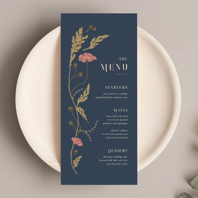 Vintage Art Nouveau Wedding Menu (Creator Uploaded)