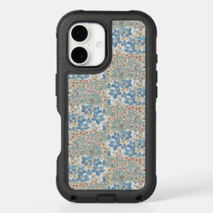 Vintage Art Nouveau Wild Geranium Floral Pattern iPhone 16 Case