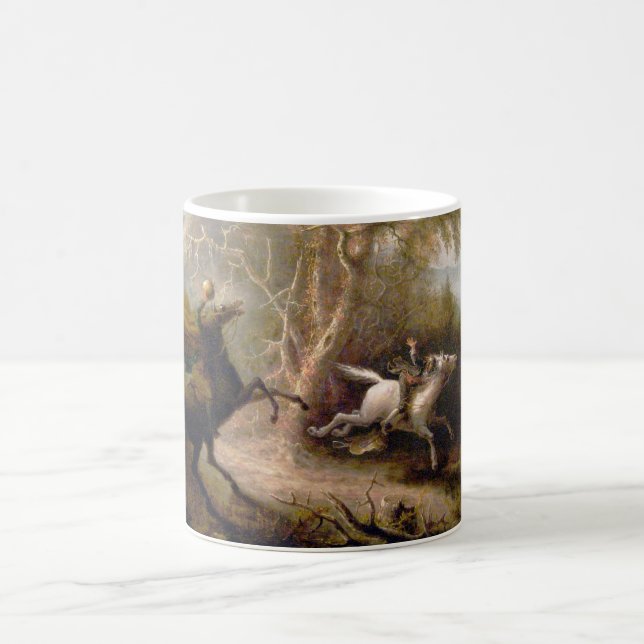 Vintage Art of Sleepy Hollow Coffee Mug (Center)
