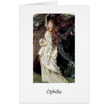 Vintage Art - Ophelia By Hughes  by AsTimeGoesBy at Zazzle