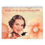 Vintage Art Pin-Up Girls Calendar 20XX