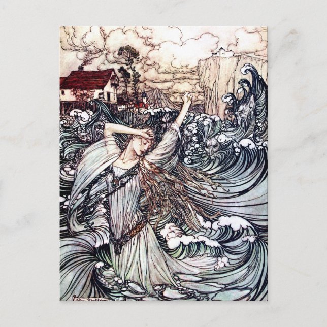 Vintage Art Postcard (Front)