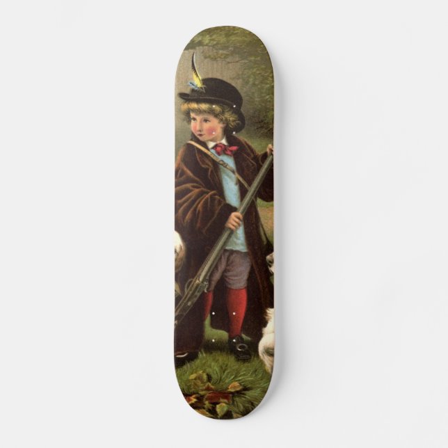 Vintage Art Skateboard Deck (Front)