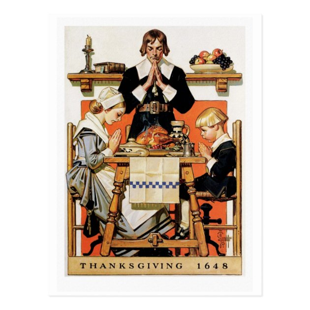Vintage Art Thanksgiving Postcards