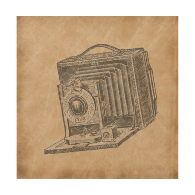 Vintage Art Vintage Camera (Front)