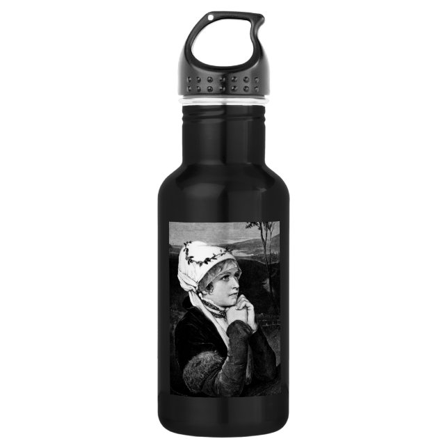 Vintage Art Water Bottle (Front)