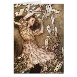 Vintage Arthur Rackham Alice In Wonderland Art