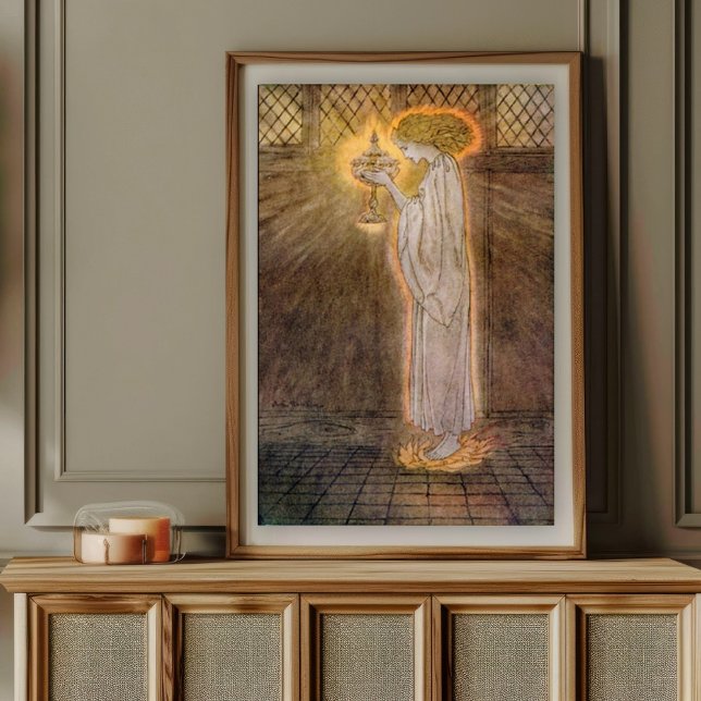 Vintage Arthur Rackham Romance of King Arthur Poster (Creator Uploaded)