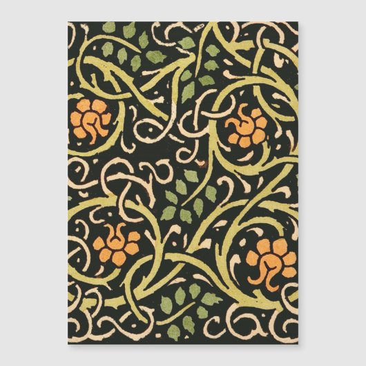 Vintage Arts and Crafts Floral Pattern Roycroft (Front)