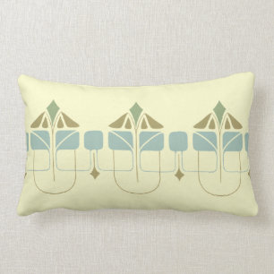 Vintage Arts And Crafts Frieze Lumbar Pillow