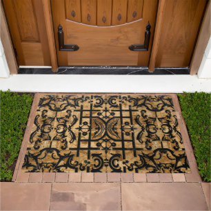 Vintage Arts & Crafts Craftsman, Mission Style Doormat