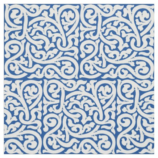 Vintage Arts & Crafts, Mission Style Vine Pattern Fabric