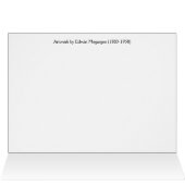 Vintage Artwork - Bloodhound Dog, (Inside Horizontal (Top))