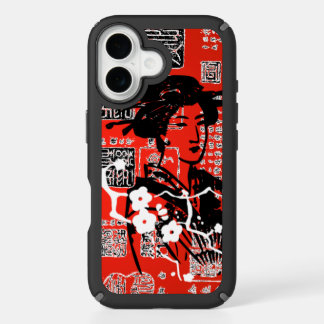 Vintage Asian Collage iPhone 16 Case