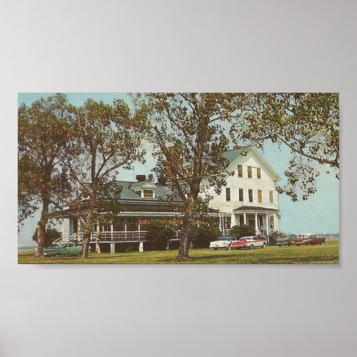 Vintage Assembly House Hotel Southport NC Poster