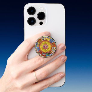 Vintage Astrology, Antique Celestial Zodiac Wheel PopSocket
