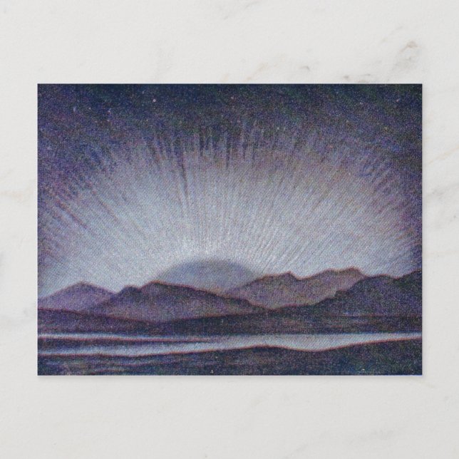 Vintage Astronomical Maps and Constellations Postcard (Front)