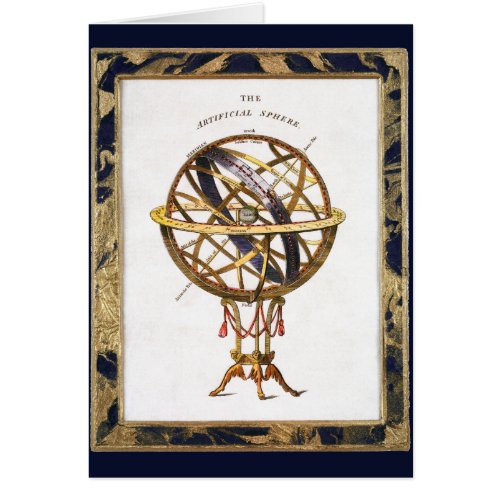 Vintage Astronomy Artificial or Armillary Sphere