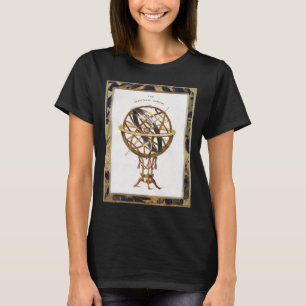 Vintage Astronomy, Artificial or Armillary Sphere T-Shirt